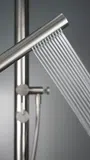 Kolumna prysznicowa wolnostojąca do ogrodu lub łazienki Deante Silia stal szczotkowana NQS_F4GM