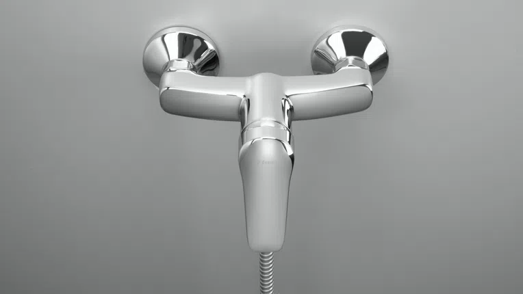 Bateria prysznicowa natynkowa Deante Boro chrom połysk BMO_040M