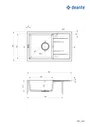 Zlewozmywak corio Deante zrc_2113