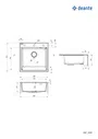 Zlewozmywak eridan Deante zqe_g10k