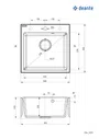 Zlewozmywak Evora Deante zqj_a103