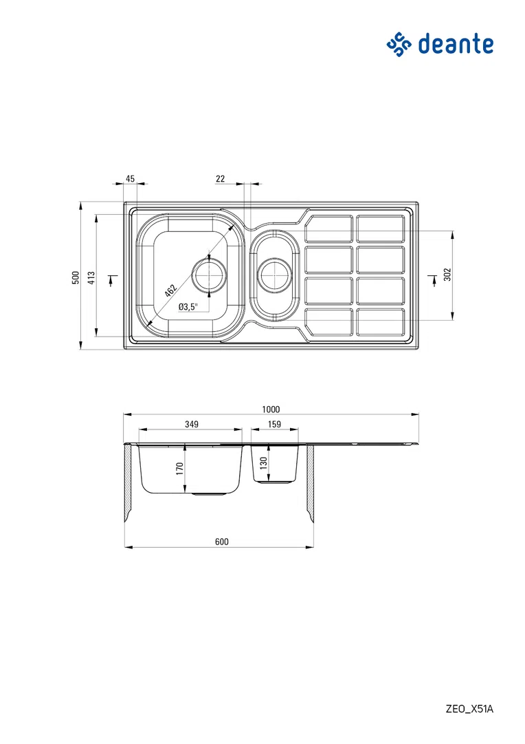Zlewozmywak soul Deante zeo_351a