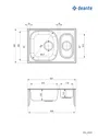 Zlewozmywak xylo Deante zex_0503
