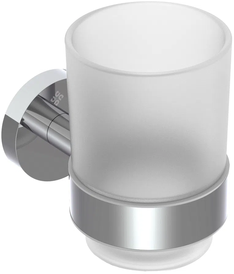 Kubek łazienkowy mocowany Deante Jasmin chrom połysk ADJ_0911