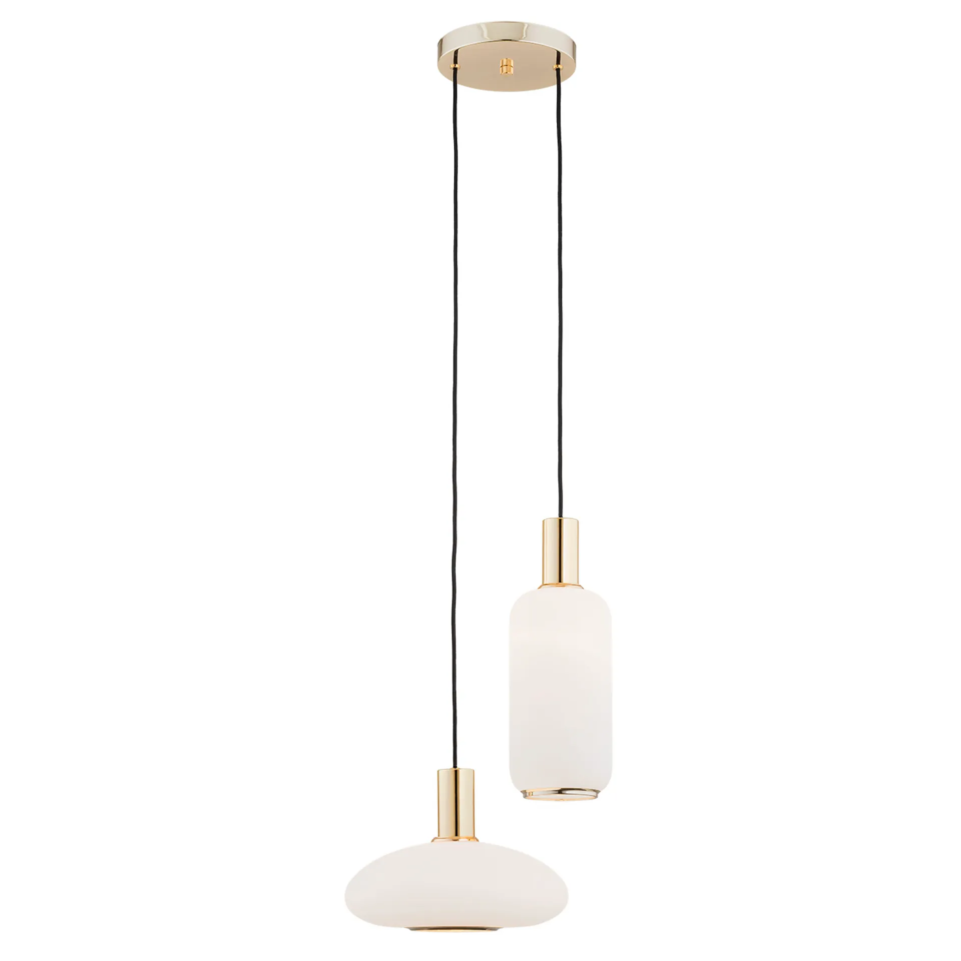 Lampa Wisząca Sagunto 896 2Xe27 opal