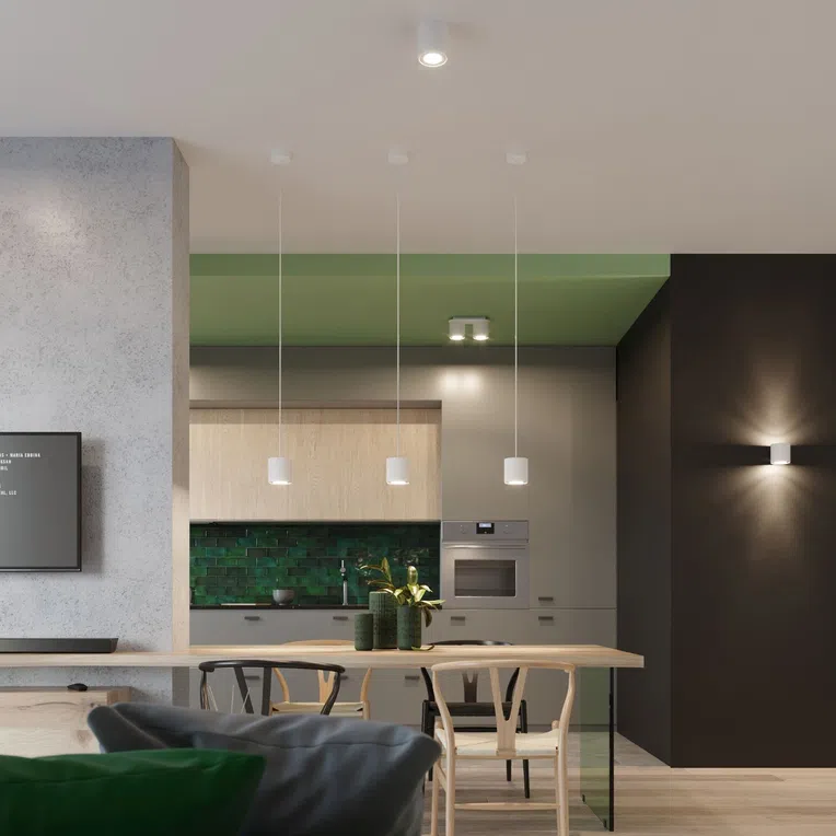 LAMPA WISZĄCA ORBIS 1 1XGU10 BIAŁY