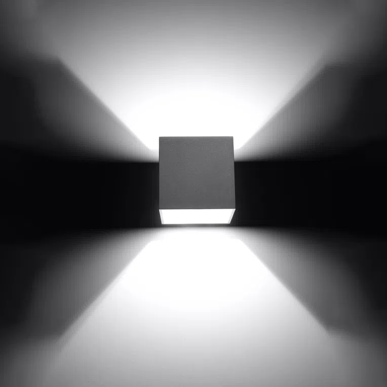 KINKIET QUAD 1 1XG9 SZARY