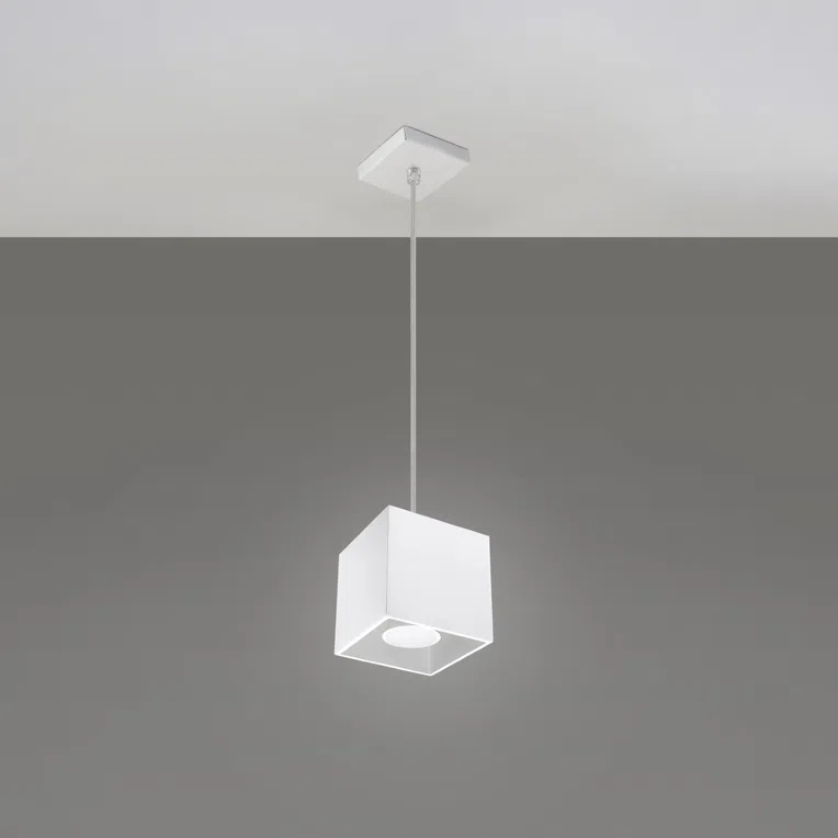 LAMPA WISZĄCA QUAD 1 1XGU10 BIAŁY