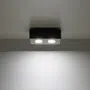 PLAFON MONO 2 2XGU10 CZARNY/BIAŁY
