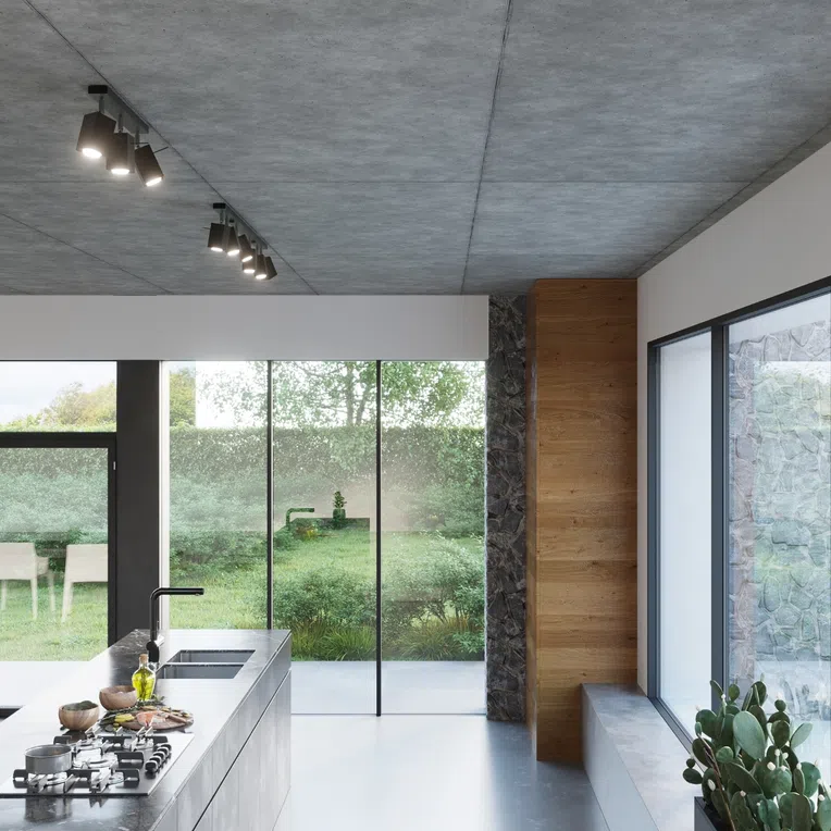 KINKIET MERIDA 1XGU10 CZARNY