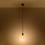 LAMPA WISZĄCA EDISON 1XE27 CZARNY