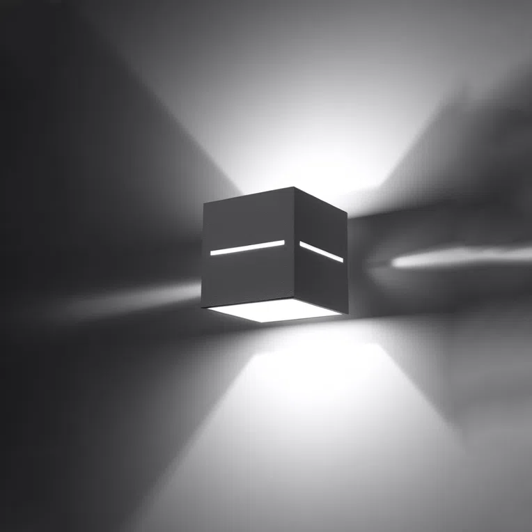 KINKIET LOBO 1XG9 SZARY