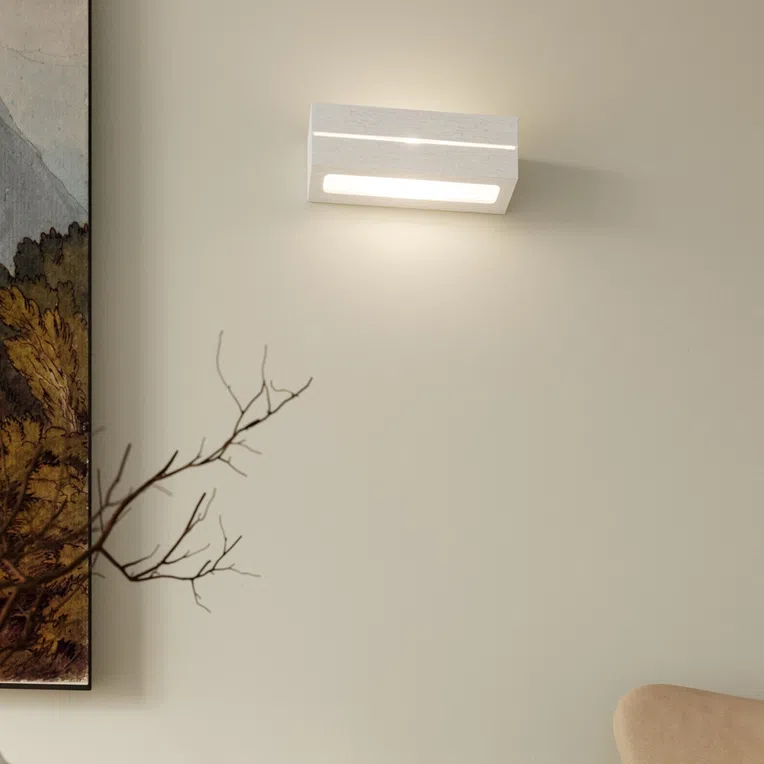 KINKIET CERAMICZNY VEGA LINE 1XE27 BIAŁY