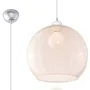 LAMPA WISZĄCA BALL 1XE27 SZAMPAŃSKI