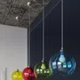 LAMPA WISZĄCA BALL 1XE27 SZAMPAŃSKI