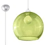 LAMPA WISZĄCA BALL 1XE27 ZIELONY
