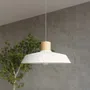 LAMPA WISZĄCA AFRA 1XE27 SZARY