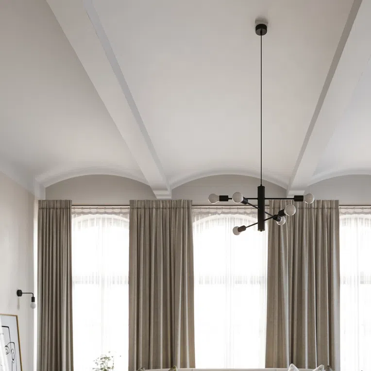 Lampa Wisząca Duomo 3M 3Xe27 Czarna