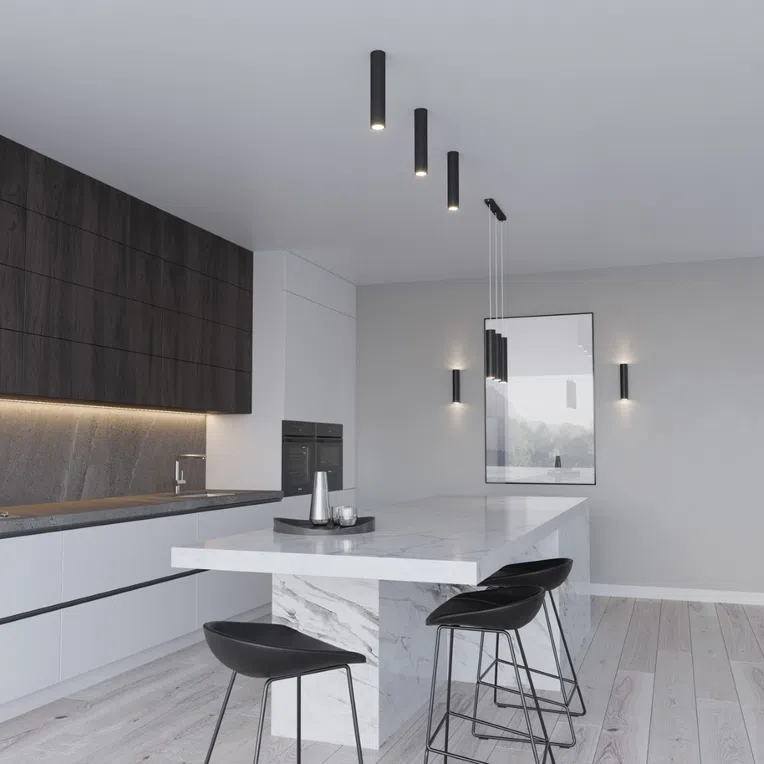 LAMPA WISZĄCA LAGOS 3L 3XGU10 CZARNY