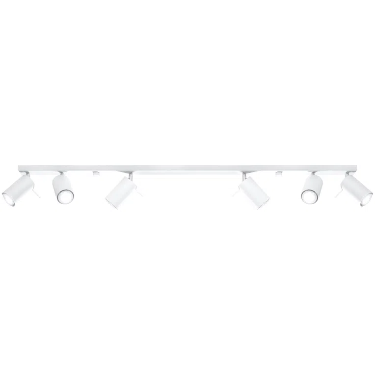 PLAFON RING 6L 6XGU10 BIAŁY