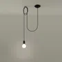 LAMPA WISZĄCA EDISON 1 LONG 1XE27 CZARNY