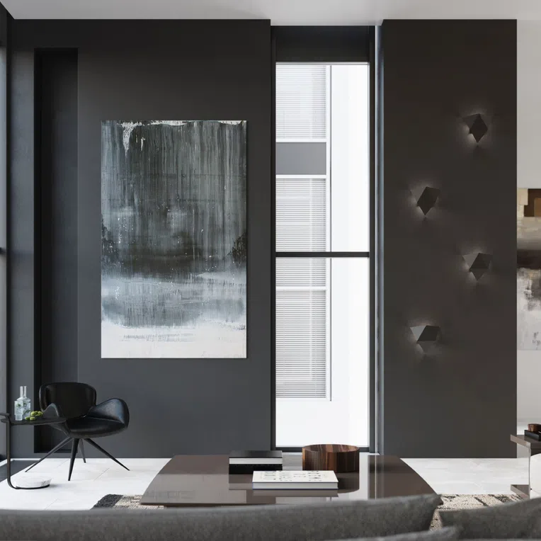 KINKIET SOLIDO 2XG9 CZARNY