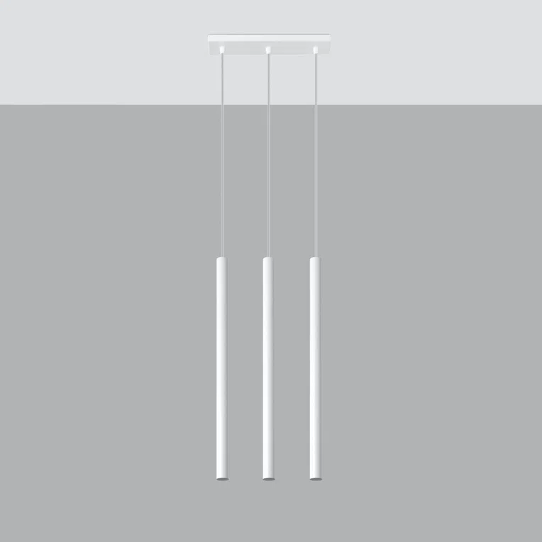 LAMPA WISZĄCA PASTELO 3 3XG9 BIAŁY