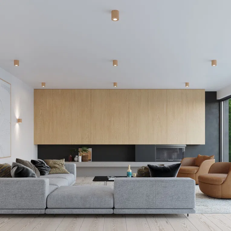 KINKIET ORBIS 1XG9 NATURALNE DREWNO