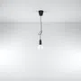 LAMPA WISZĄCA DIEGO 1 1XE27 CZARNY