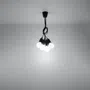 LAMPA WISZĄCA DIEGO 5 5XE27 CZARNY
