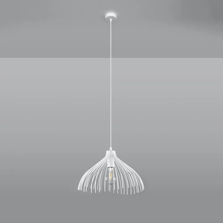LAMPA WISZĄCA UMB 1XE27 BIAŁY