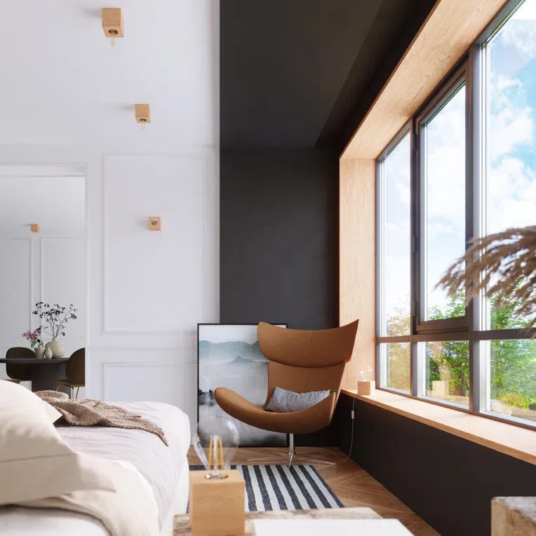 Lampa Stołowa Ariz 1Xe27 Naturalne Drewno