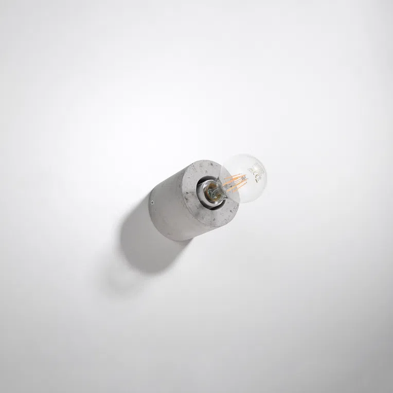 KINKIET SALGADO 1XE27 SZARY