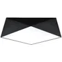 PLAFON HEXA 45 3XE27 CZARNY
