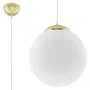 LAMPA WISZĄCA UGO 30 1XE27 BIAŁY/ZŁOTY