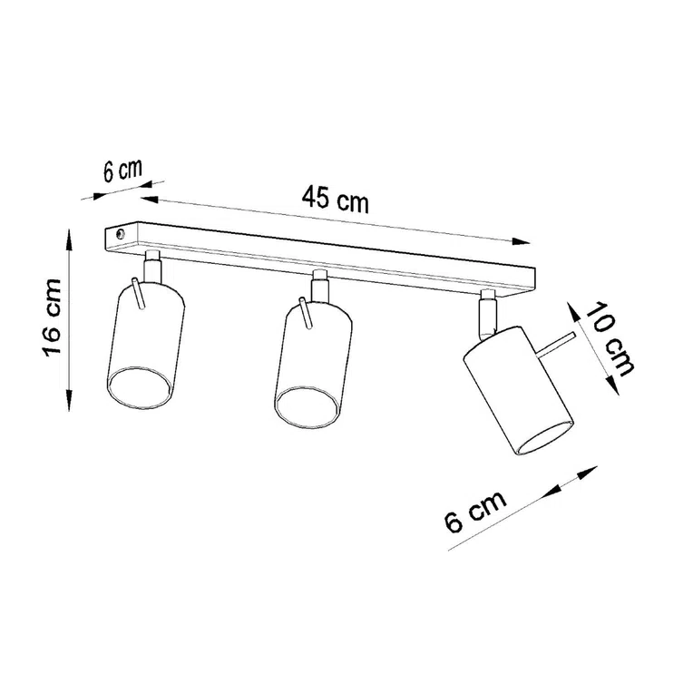 LAM REF RING 3 3XGU10 CHR