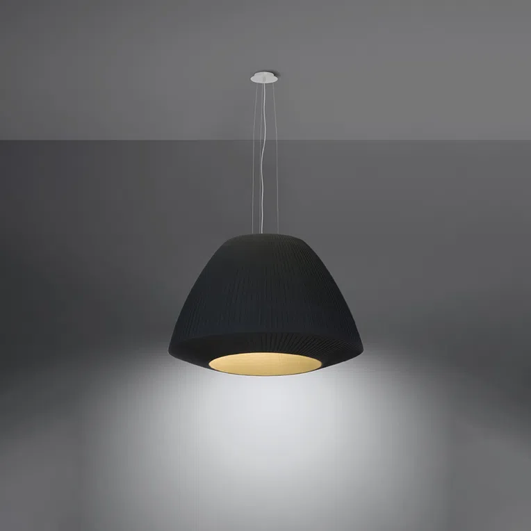 ŻYRANDOL BELLA 60 3XE27 CZARNY