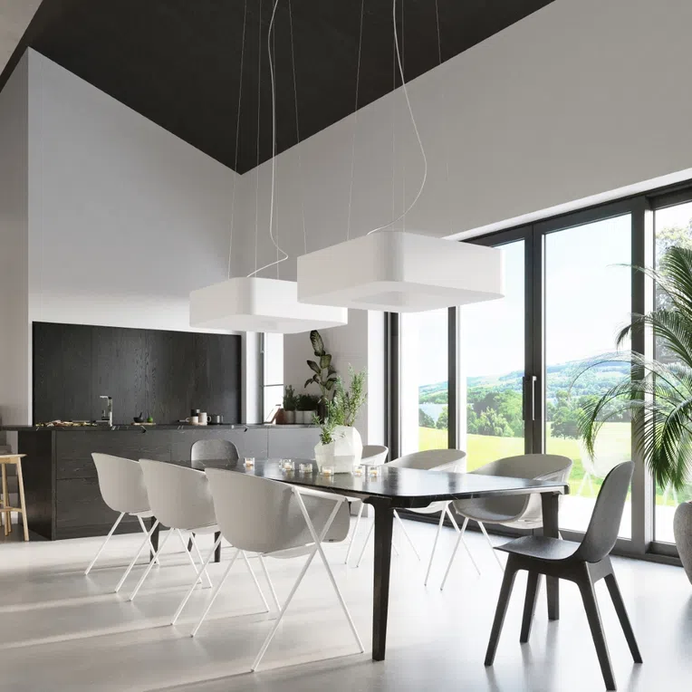 ŻYRANDOL URANO 60 8XE27 BIAŁY