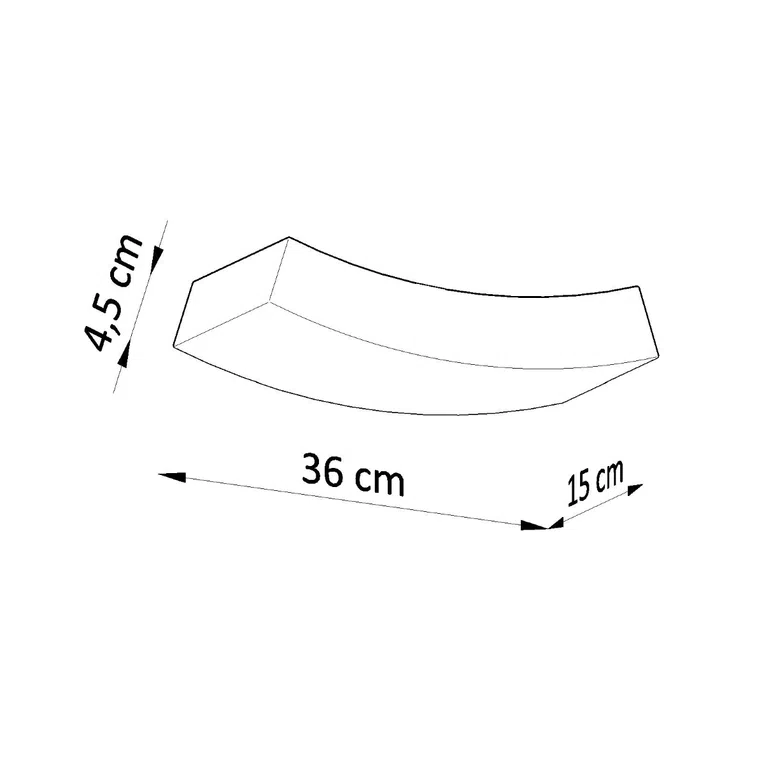 KINKIET CERAMICZNY HATTOR 2XG9 BIAŁY