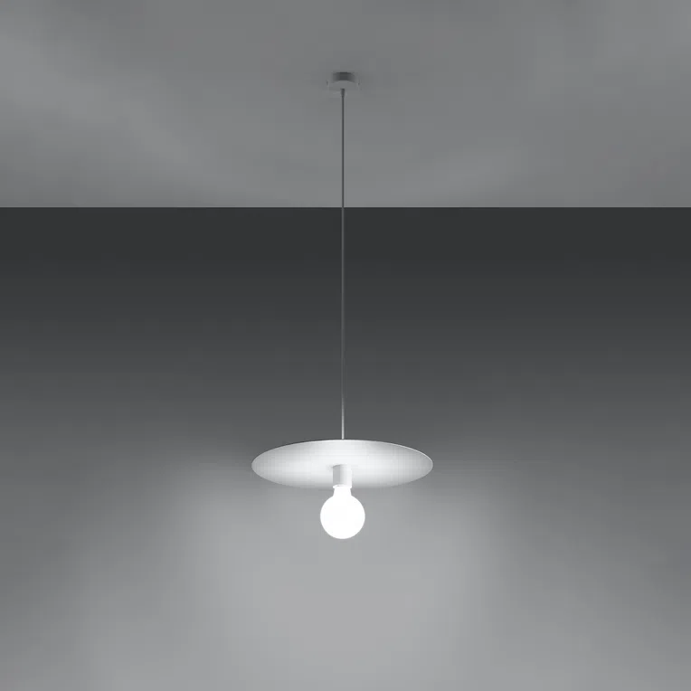 LAMPA WISZĄCA FLAVIO 1XE27 BIAŁY
