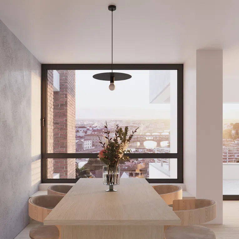 LAMPA WISZĄCA FLAVIO 1XE27 CZARNY