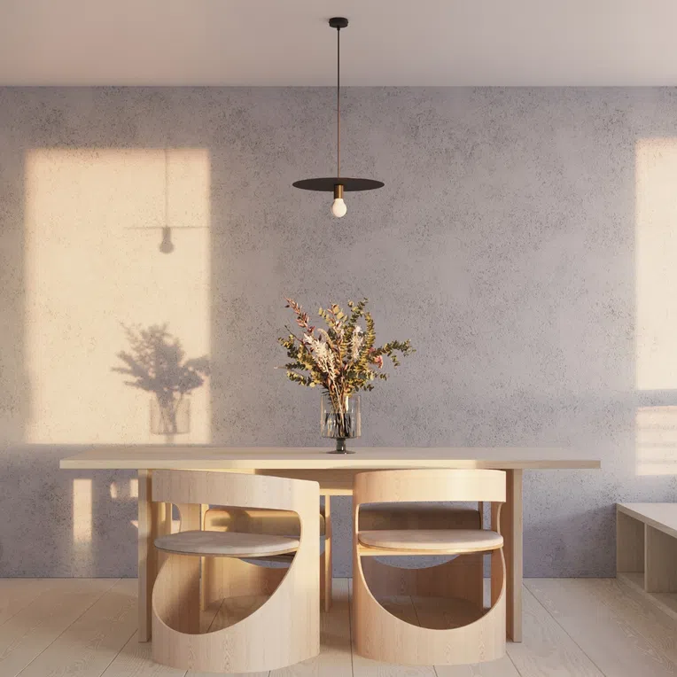 LAMPA WISZĄCA FLAVIO 1XE27 CZARNY