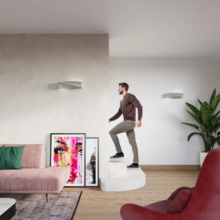 KINKIET SIGMA 1XE27 SZARY