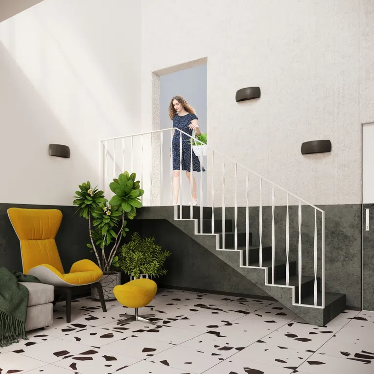 KINKIET CERAMICZNY PONTIUS 1XG9 CZARNY