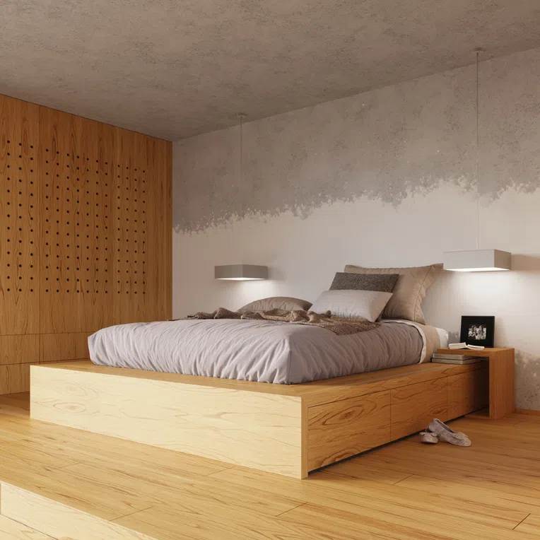 PLAFON HORUS 55 4XE27 SZARY