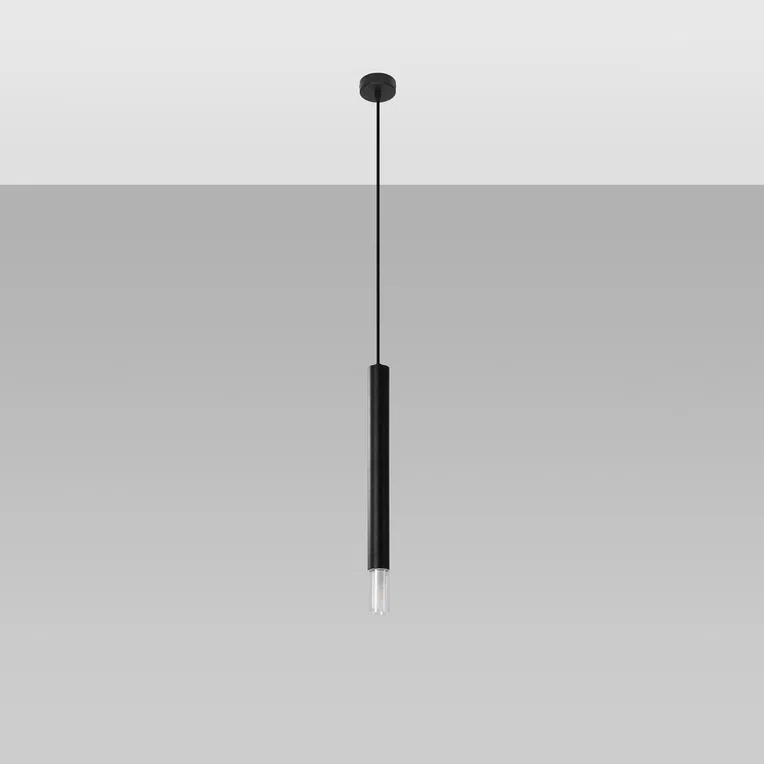 LAMPA WISZĄCA WEZYR 1 1XG9 CZARNY