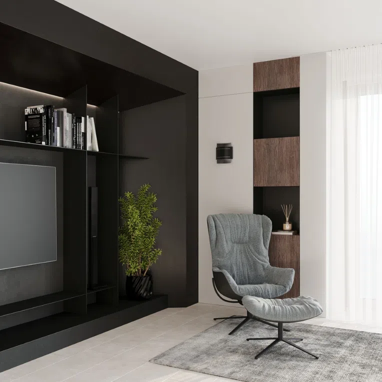 KINKIET HESTIA 1XG9 CZARNY