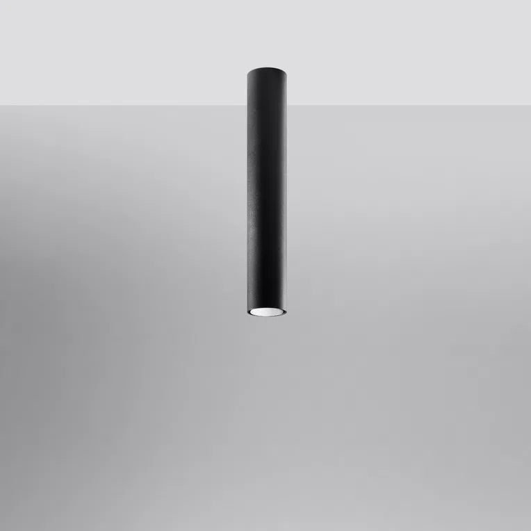 PLAFON LAGOS 40 1XGU10 CZARNY