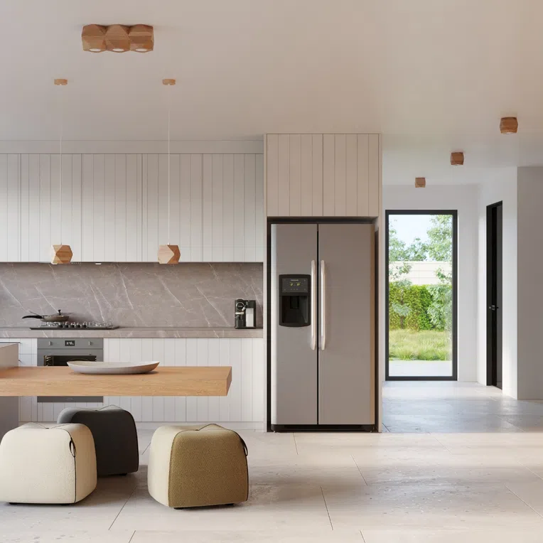 LAMPA WISZĄCA WOODY 1XGU10 NATURALNE DREWNO