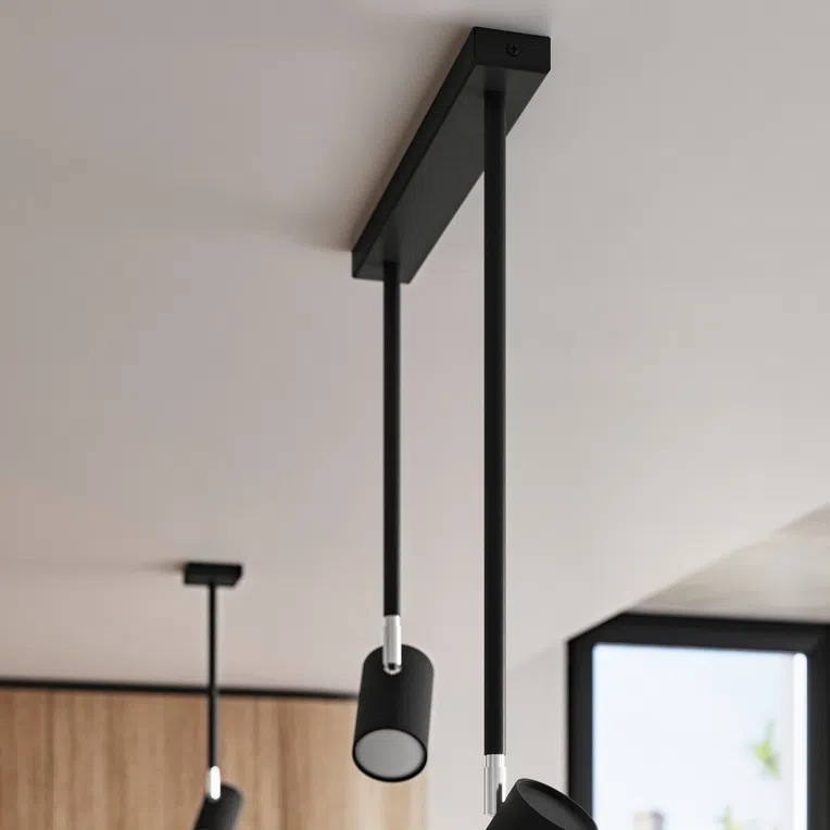 Lampa Reflektor Norano 2 2Xgu10 Czarna